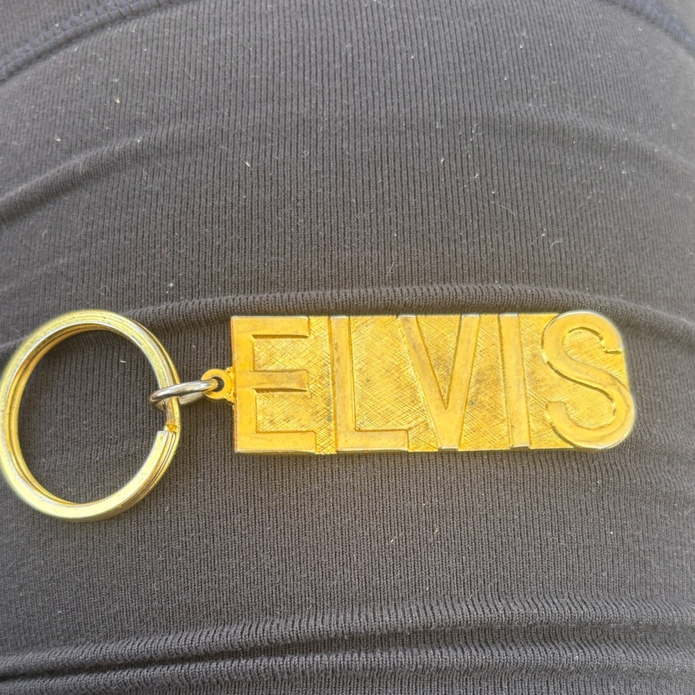 Gold ELVIS Key Holder